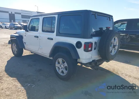 2022 Jeep Wrangler Unlimited Sport S 4X4 from USA, damaged, VIN 1C4HJXDNXNW252230